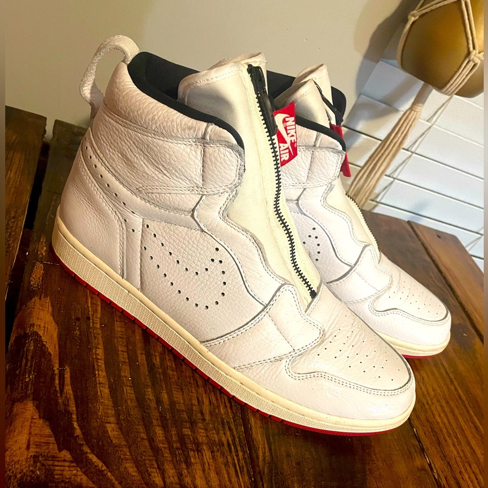 Air Jordan 1 retro high zip white